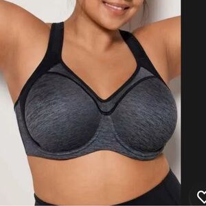 SYROKAN BRA!Women's Gray Sports Bra